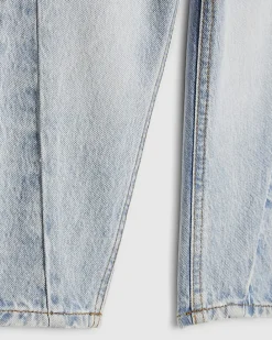 Mini Girls Blue Barrel Jeans