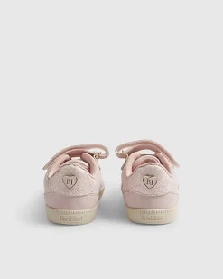 Mini Girls Pink Bow Trainers
