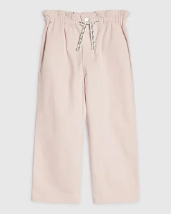 Mini Girls Pink Wide Leg Jeans