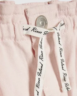 Mini Girls Pink Wide Leg Jeans
