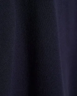 Navy Essential Slim Fit Knitted T-Shirt