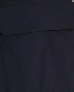 Navy Muscle Fit Shacket