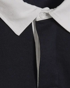 Navy Regular Fit Long Sleeve Polo Shirt