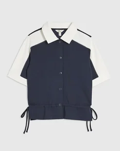 Navy Short Sleeve Polo Shirt