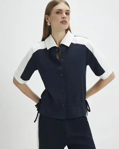 Navy Short Sleeve Polo Shirt