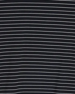 Navy Short Sleeve Striped Top