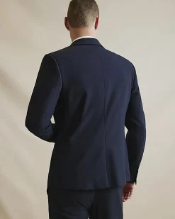 Navy Skinny Fit Suit Jacket