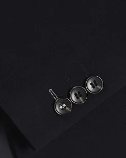 Navy Skinny Fit Suit Jacket