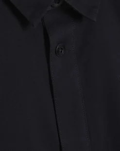 Navy Slim Fit Overshirt
