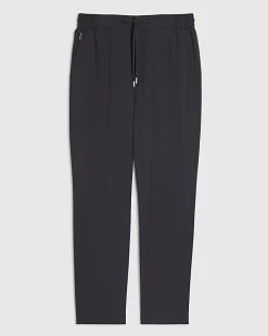 Navy Slim Fit Smart Joggers