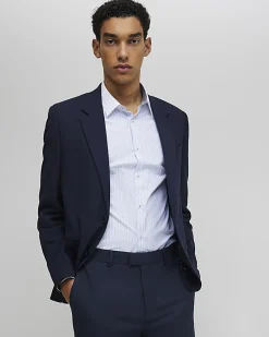 Navy Slim Fit Suit Jacket