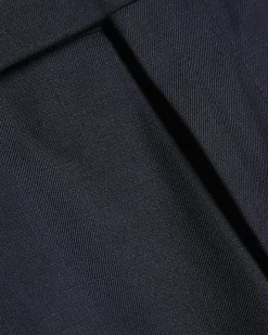 Navy Slim Fit Suit Trousers