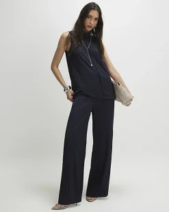 Navy Stripe Tunic Cami