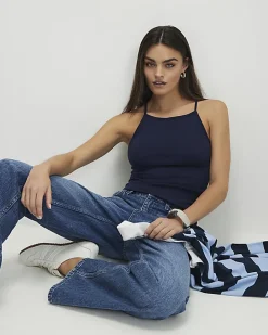 Navy Tank Top