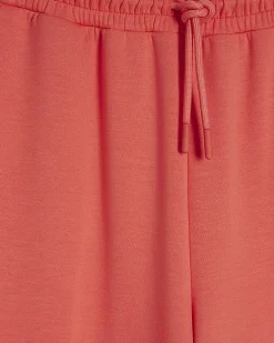 Orange Premium Drawstring Wide Leg Joggers