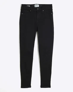 Petite Black Mid Rise Sculpt Molly Jeggings