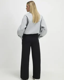 Petite Black Tailored Trousers