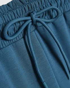 Petite Blue Premium Wide Leg Joggers