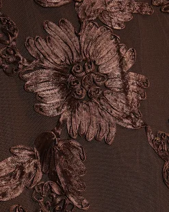 Petite Brown Cornelli Maxi Dress