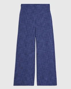 Petite Navy Cotton Joggers