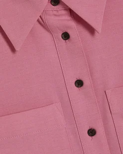Petite Pink Tailored Shirt