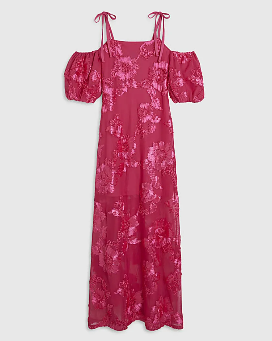 Pink Cornelli Maxi Dress