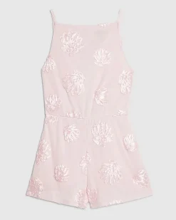 Pink Cornelli Shell Playsuit