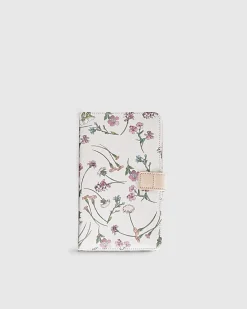 Pink Floral Travel Wallet