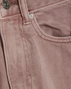 Pink High Waisted Balloon Leg Jeans
