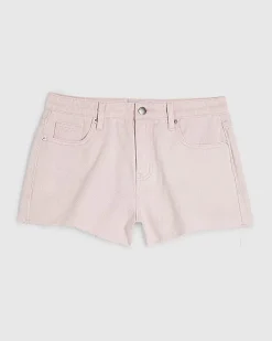 Pink Hotpant Denim Shorts