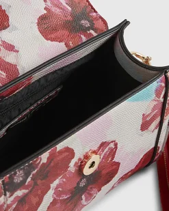 Pink Mini Floral Charm Tote Bundle Bag