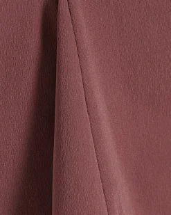 Pink Sleeveless Peplum Bandeau Top