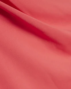 Pink Sleeveless Slash Neck Top