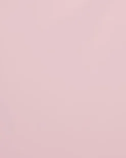 Pink Square Neck Fitted T-Shirt