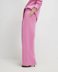 Pink Wide Leg Trousers