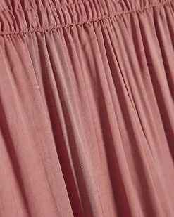 Pink Wide Leg Trousers
