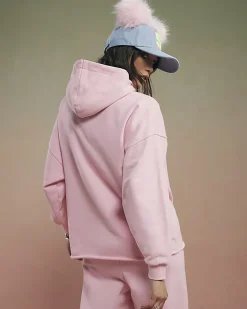 Pink Year Zero Embellished Cord Hoodie