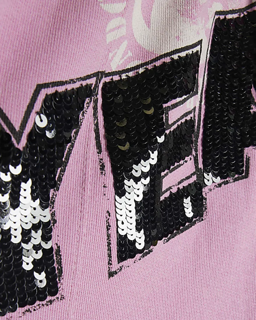 Pink Year Zero Graphic Joggers