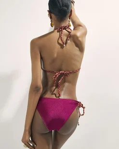 Purple Reversible Bikini Set