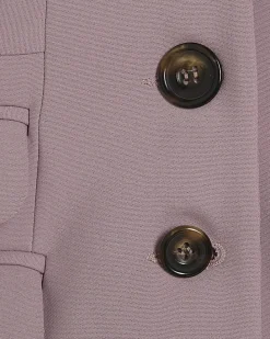 Purple RI Studio Cinch Waist Blazer