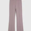 Purple RI Studio Slim Flare Leg Trousers