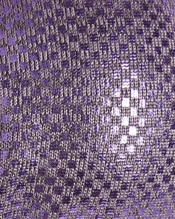 Purple Triangle Charm Butterfly Bikini Top