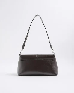Red Bar Front Clutch Bag