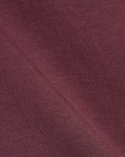 Red Short Sleeve Tie Back Seamed Top