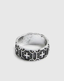 Silver Cross Ring