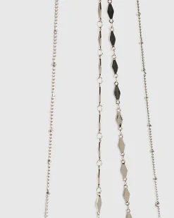 Silver Layered Body Chain
