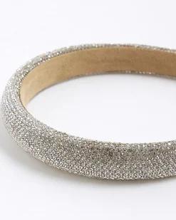 Silver Rhinestone Headband