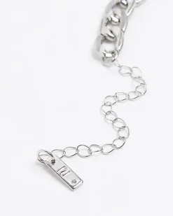 Silver Rhodium Chain Necklace