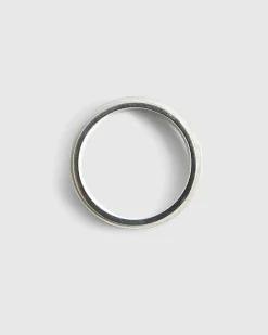 Silver Steel Spinner Rings