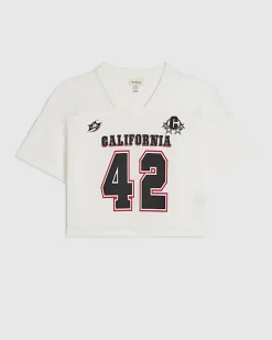 White California Lace Number T-Shirt
